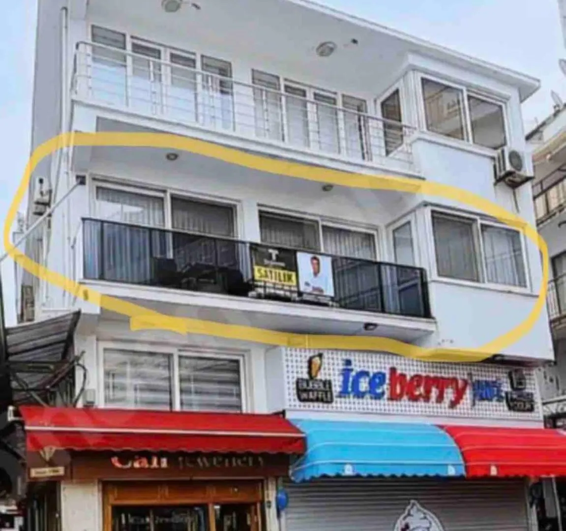 公寓 Red, Sea View Central Flat 马尔马里斯